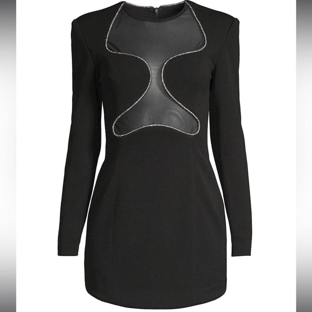 Misha Hestia Embellished formal minidress
